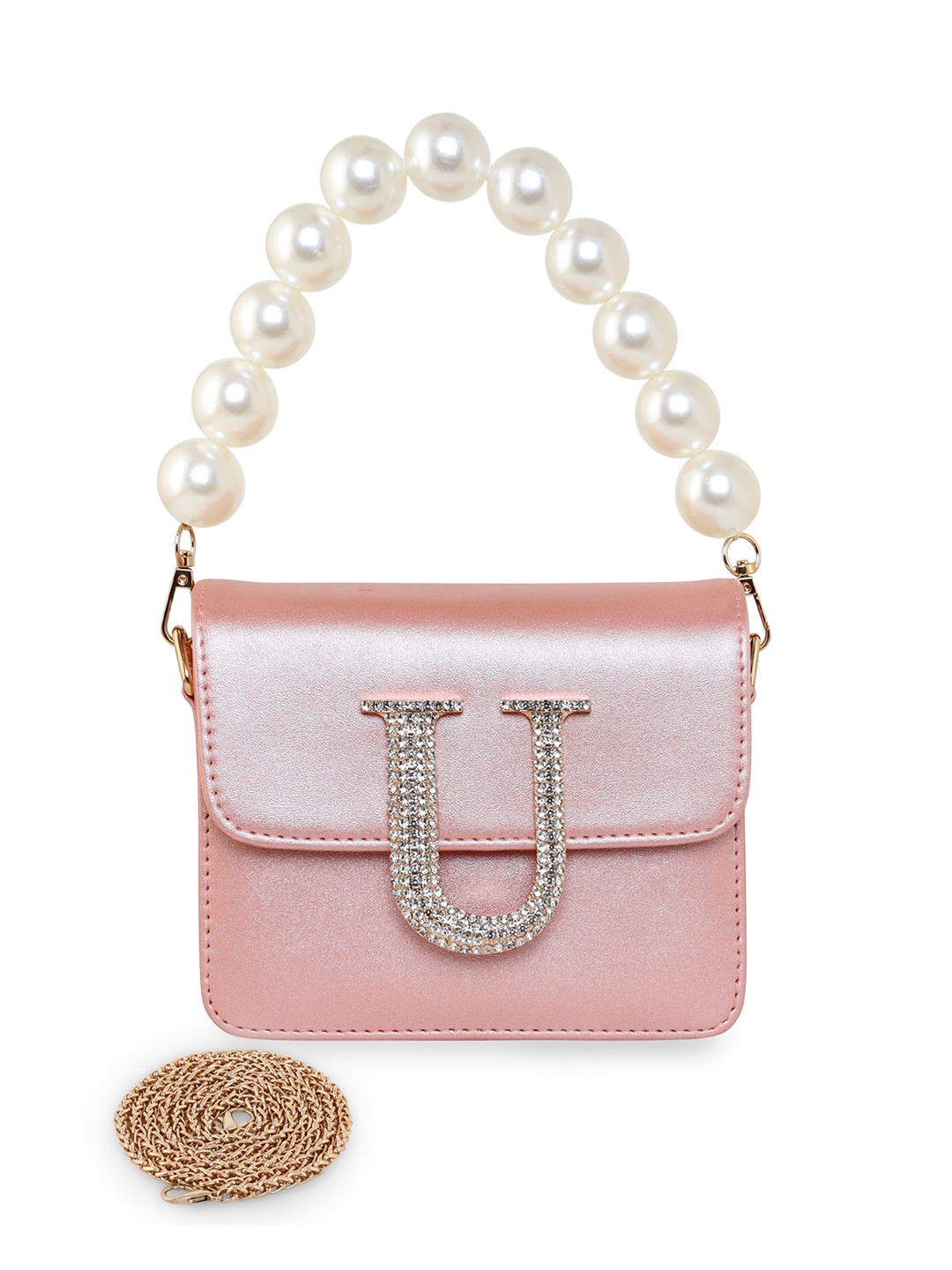 

ESBEDA Structured Sling Bag, Pink