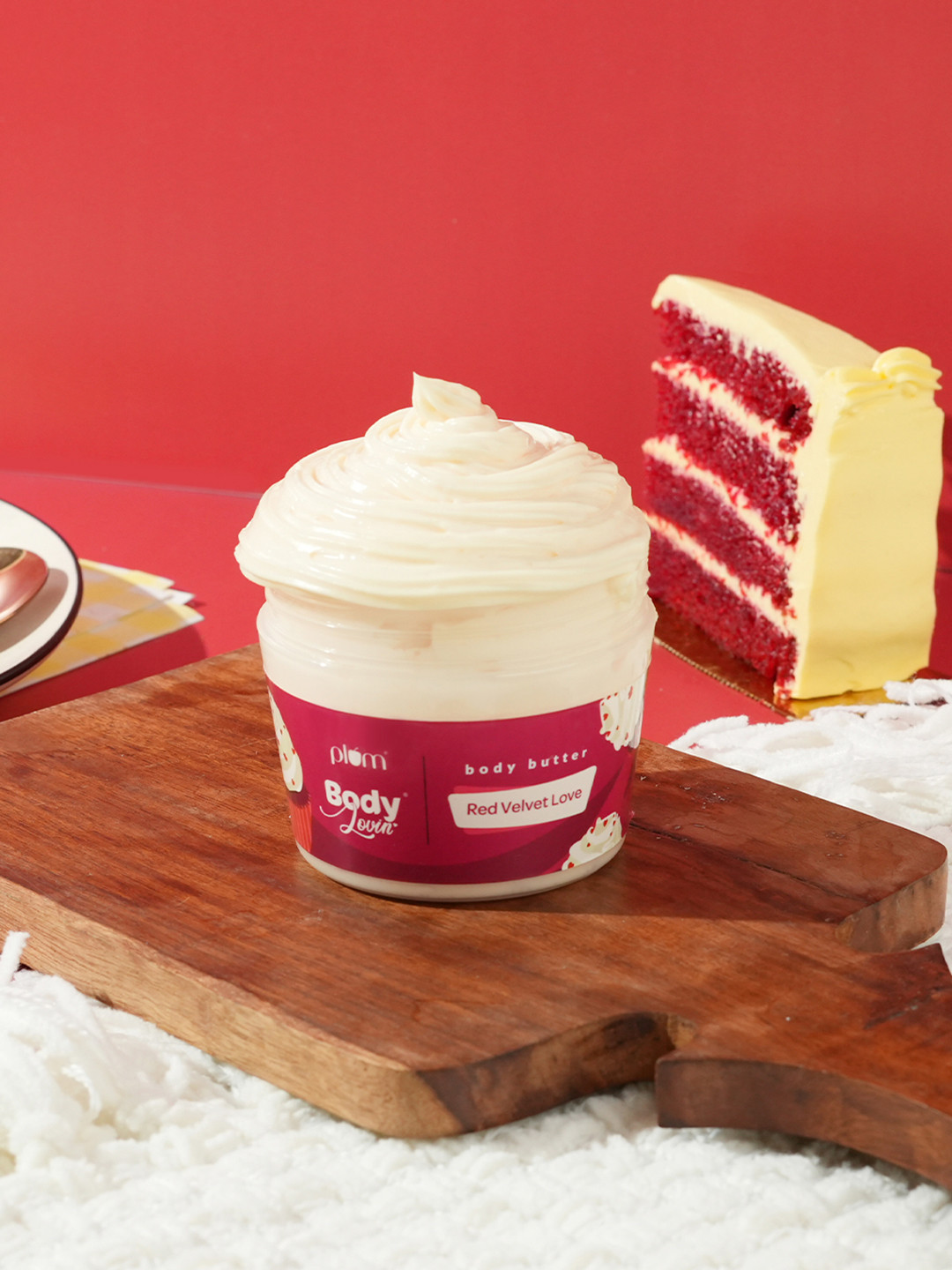 

Plum Body Lovin Red Velvet Love Body Butter - 200 g, Cream