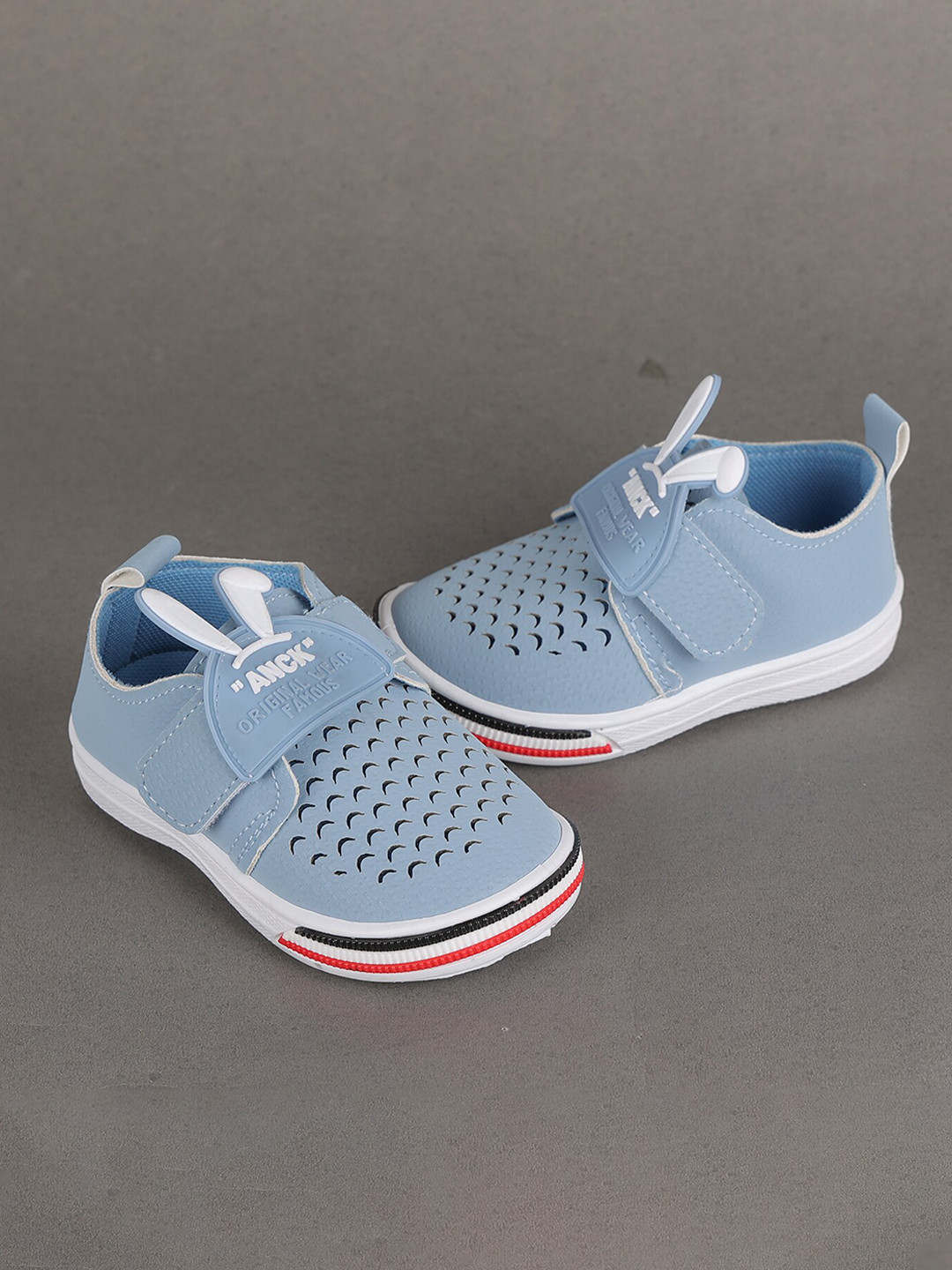 

FEETWELL SHOES Kids Slip-On Sneakers, Blue