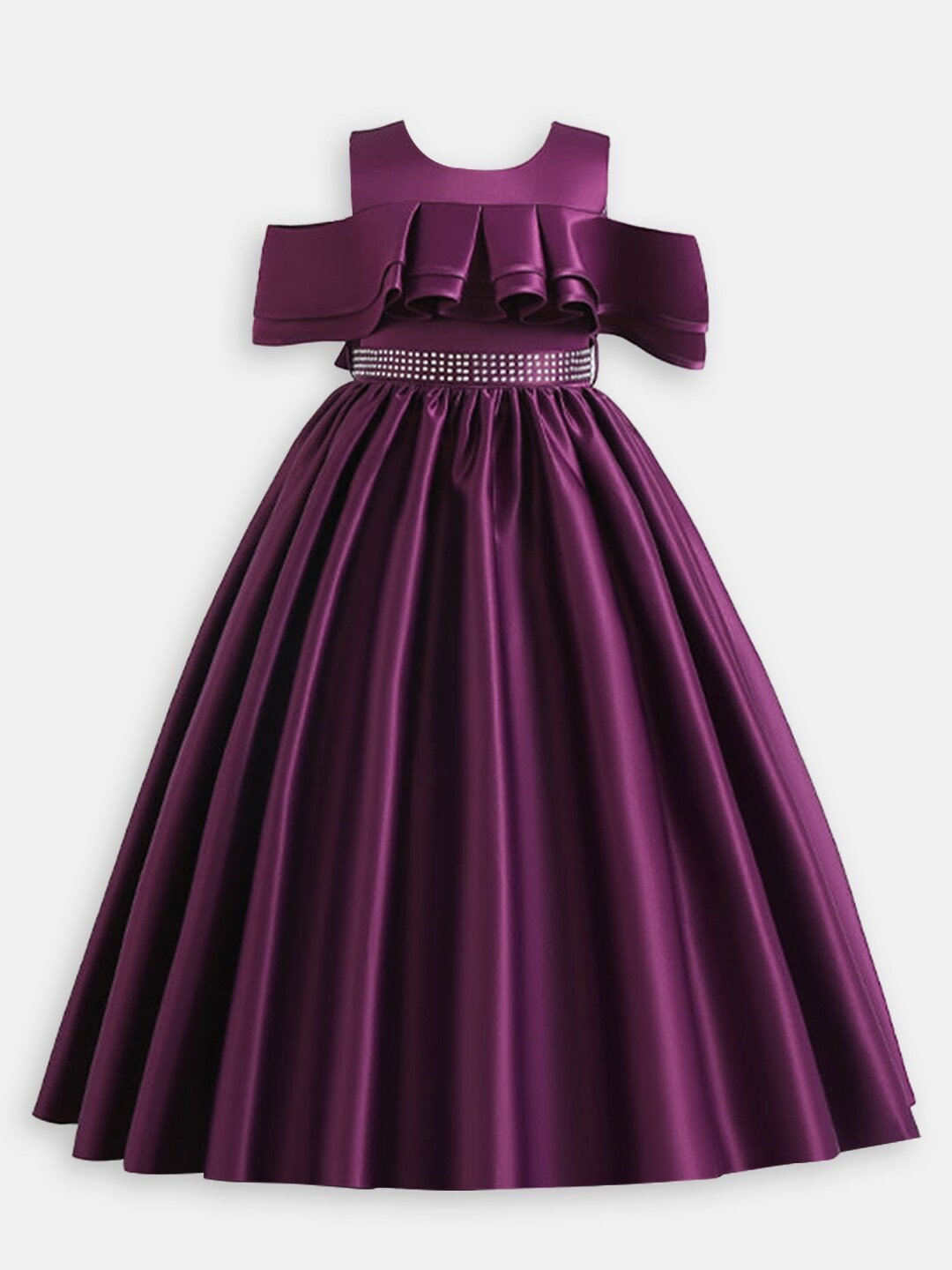 

Hopscotch Embellished Maxi Dress, Purple