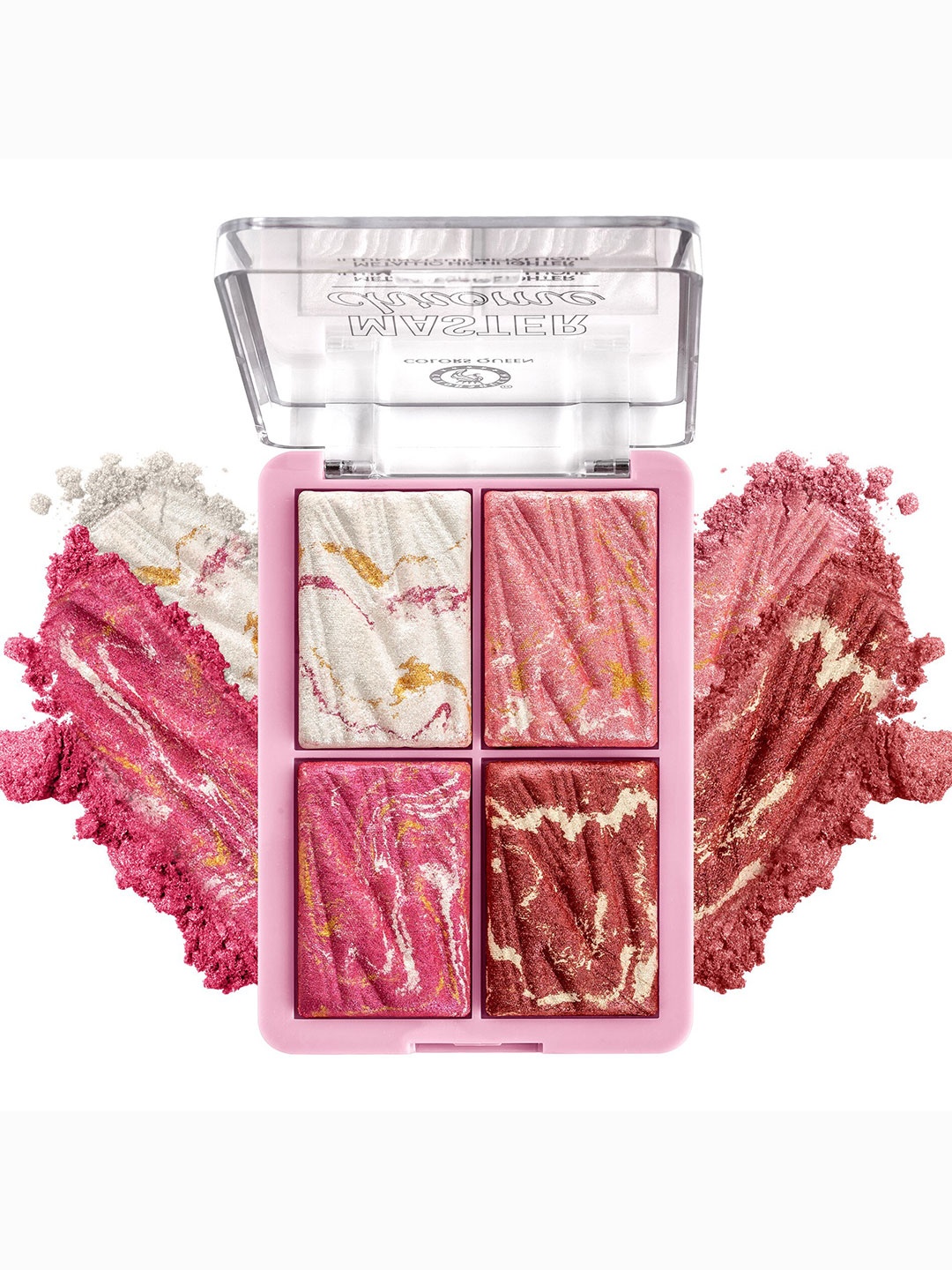 

Colors Queen Master Chrome Metallic Highlighter 12g - Shade 04, Pink