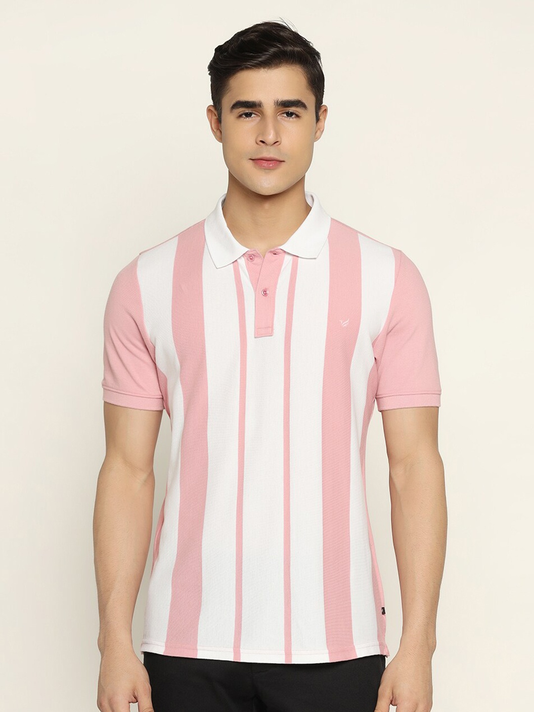 

Blackberrys Men Mercerized Polo Tshirt, Pink