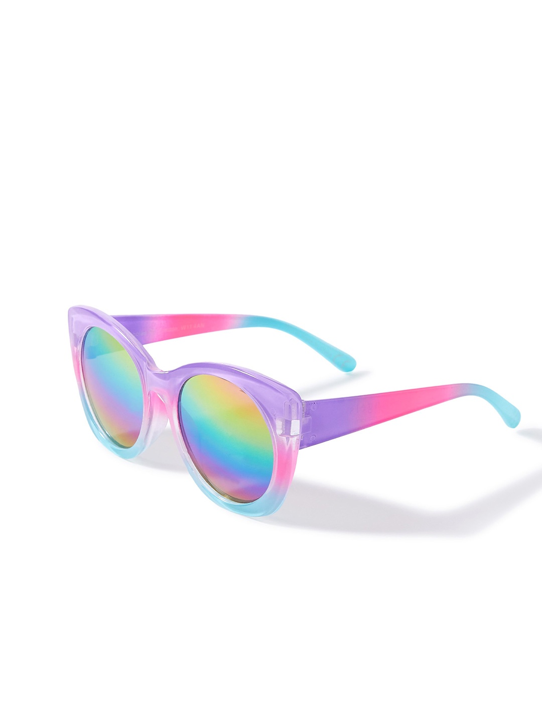 

Accessorize Girls Mirrored Lens & Purple Cateye Sunglasses with UV Protected Lens