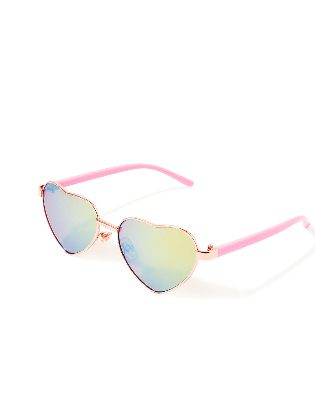 

Accessorize Girls Mirrored Lens & Gold-Toned Aviator Sunglasses with UV Protected Lens