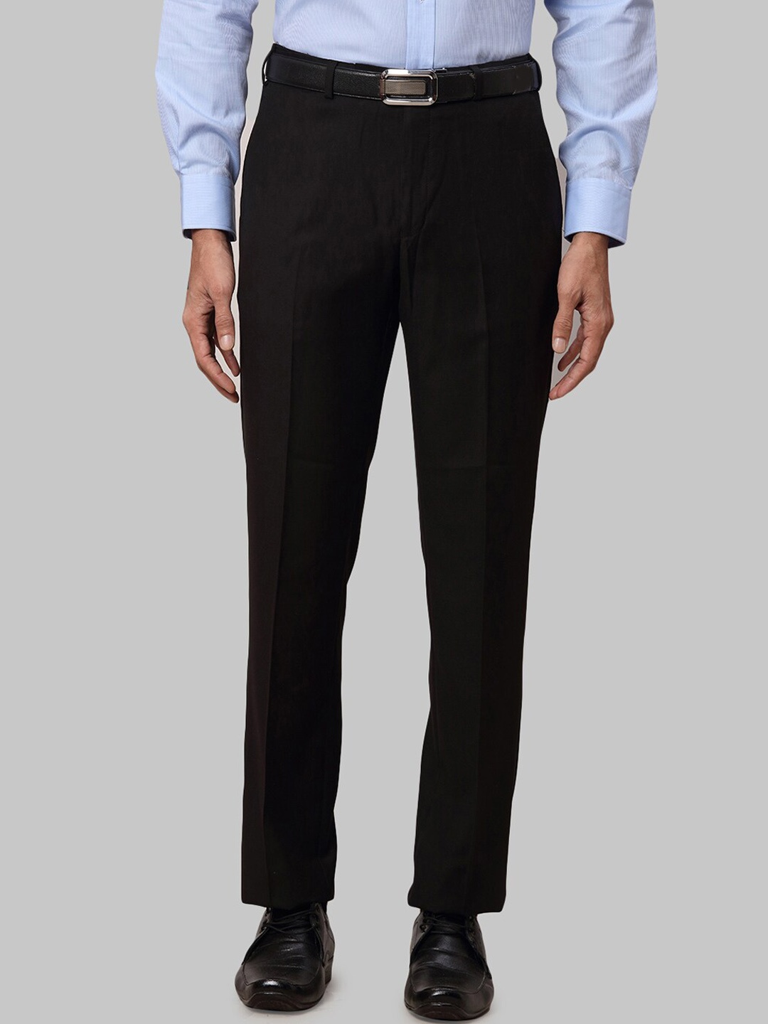 

Park Avenue Men Formal Trousers, Black