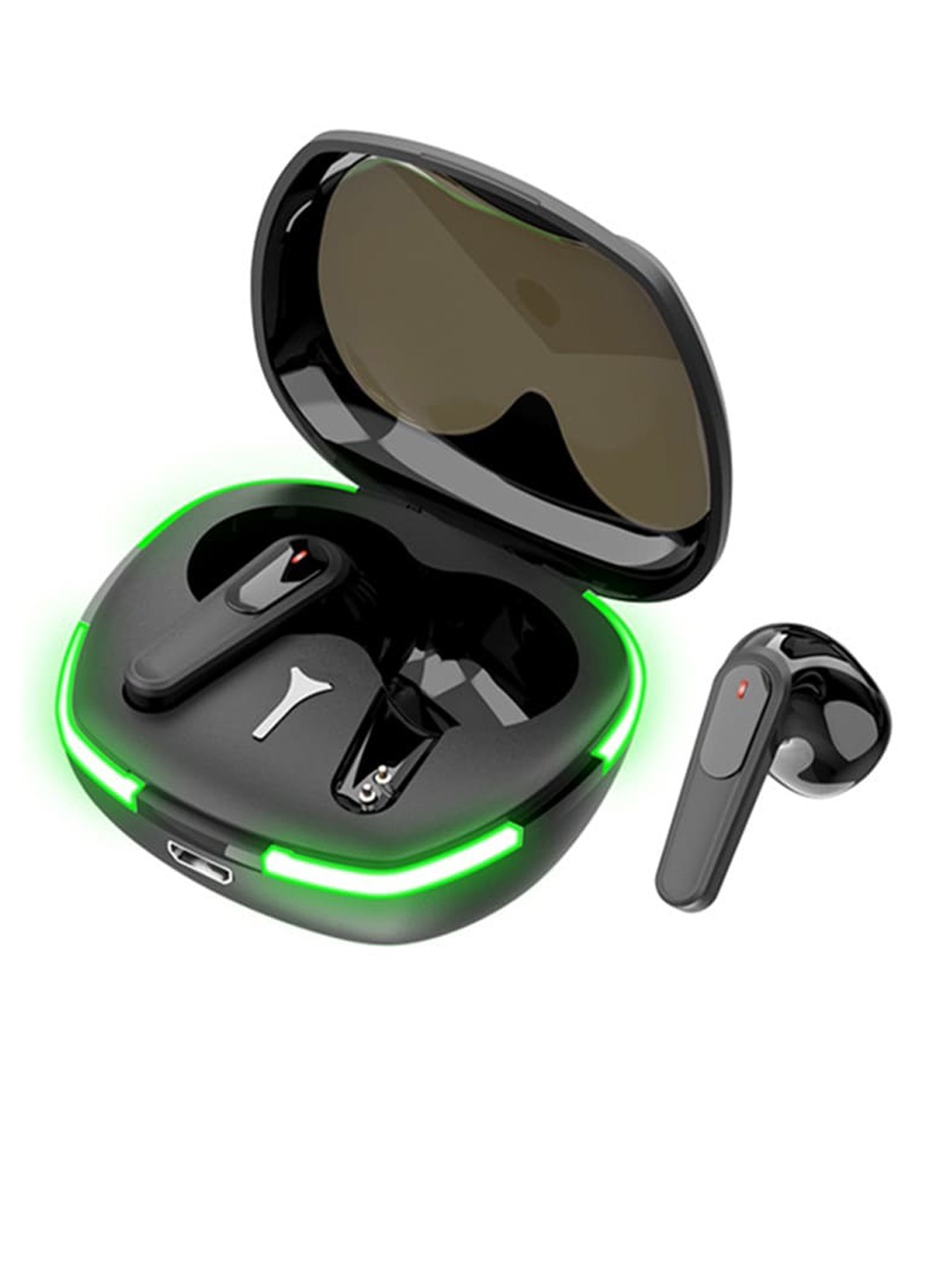 

EYNK Bluetooth 5.1 True Wireless Earbuds, Black