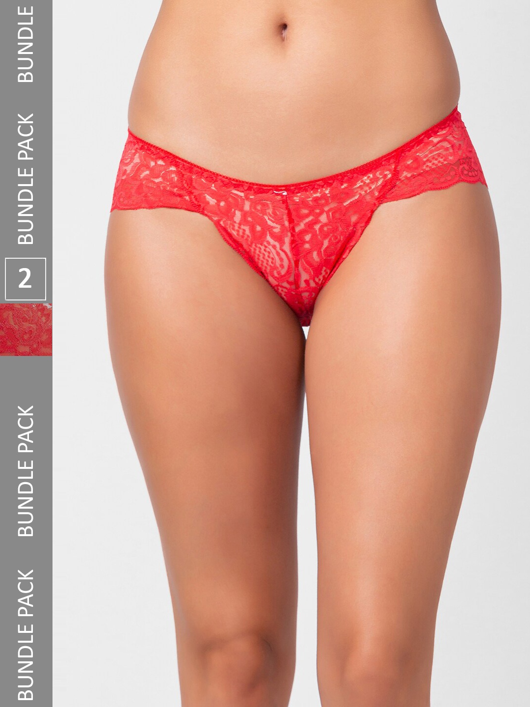

FashionRack Women Pack Of 2 Assorted Hipster Briefs 6821_RM