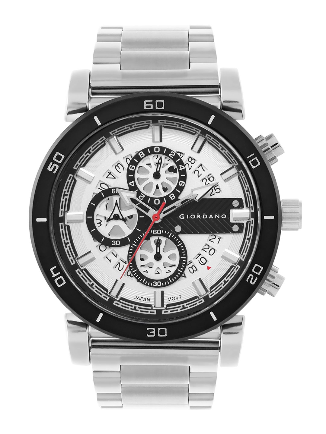 

GIORDANO Men Bracelet Style Straps Analogue Watch, White