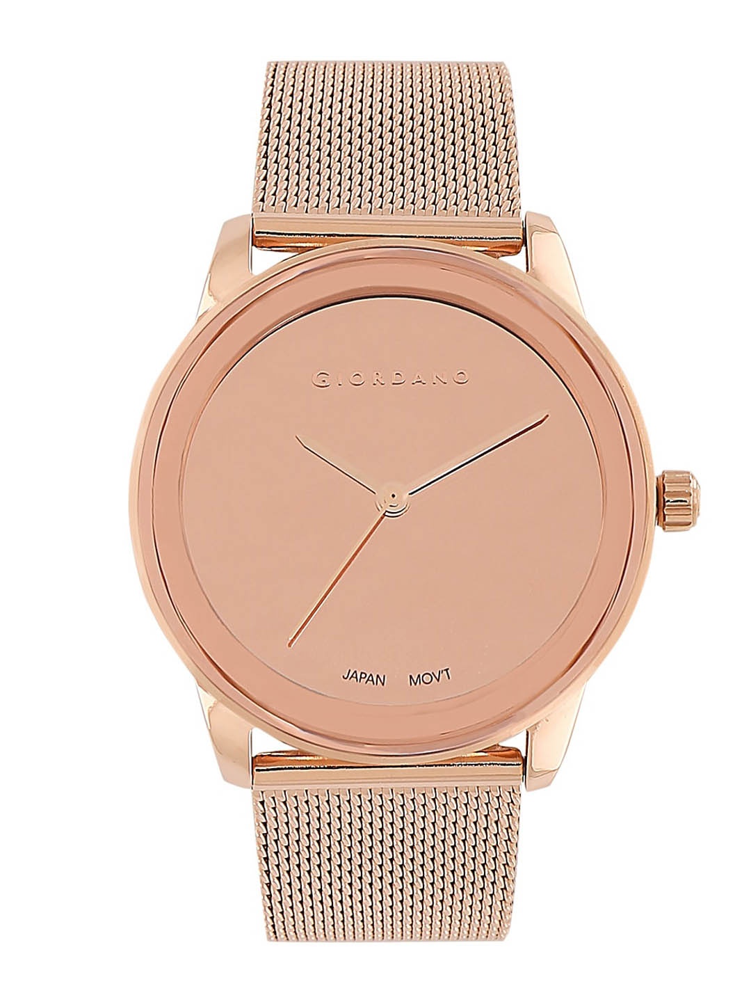 

GIORDANO Women Stainless Steel Dial & Metal Straps Analogue Watch GD-2069-11, Rose gold