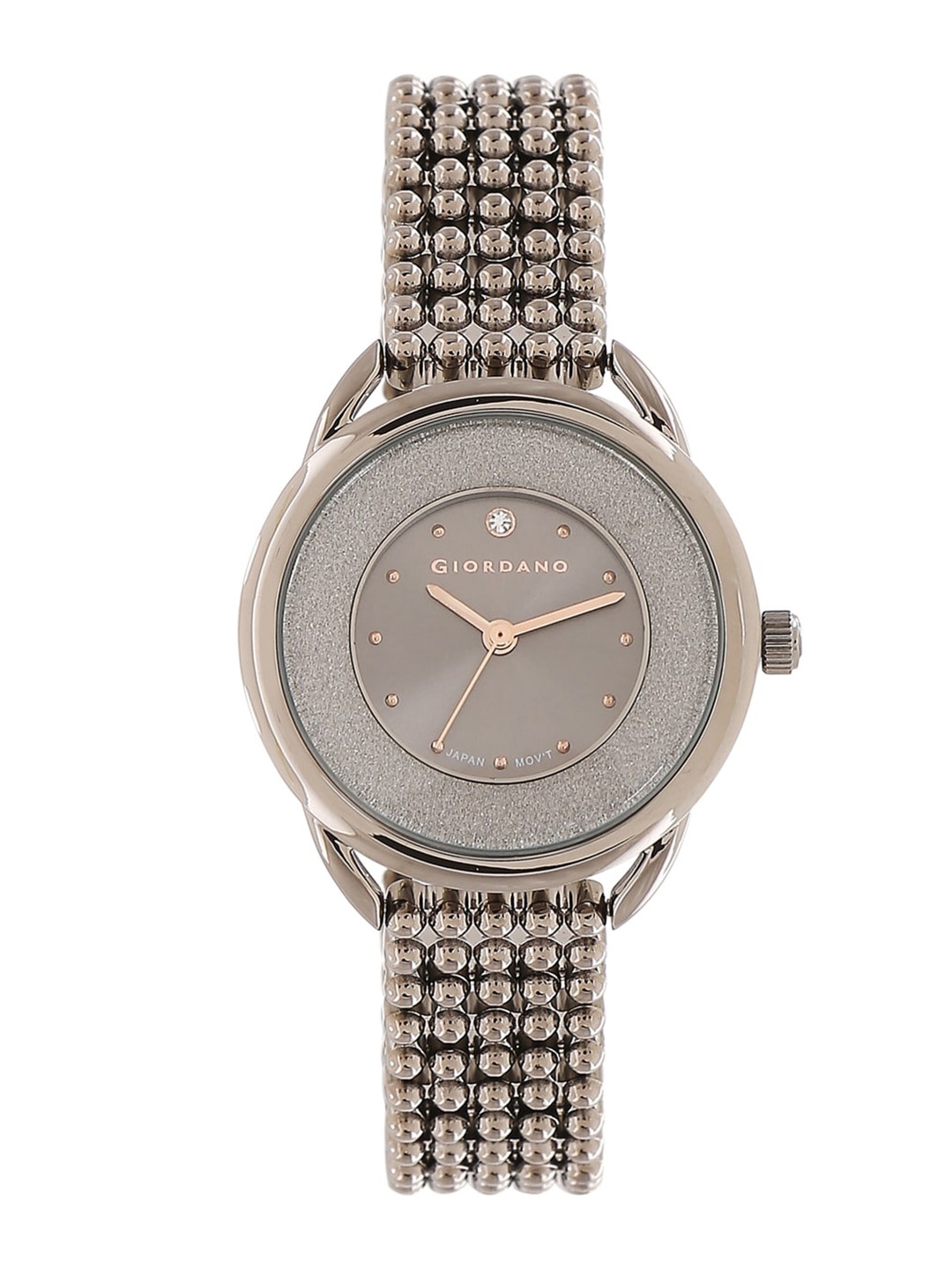 

GIORDANO Women Bracelet Style Straps Analogue Watch, Grey