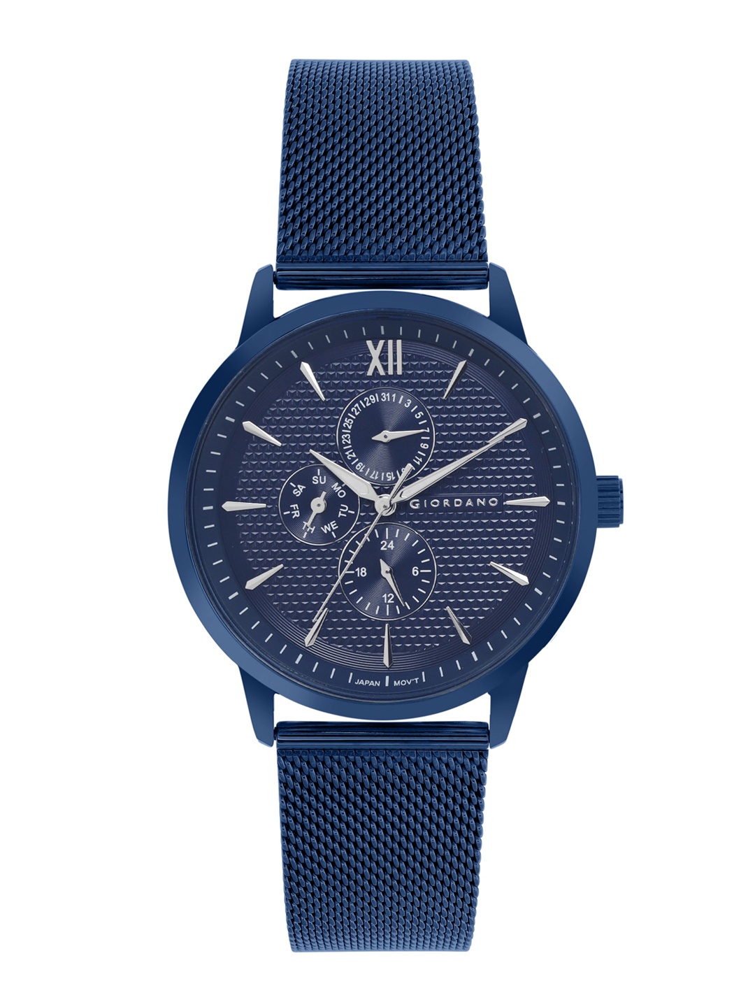 

GIORDANO Men Dial & Bracelet Style Straps Analogue Watch GD-50008-33-Blue