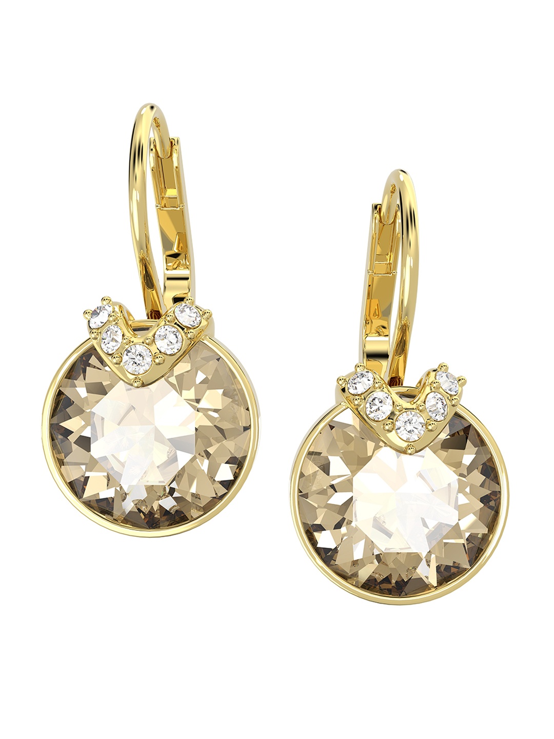 

SWAROVSKI MP Bella PE Drop CRY GSHA GOS Earrings, Gold