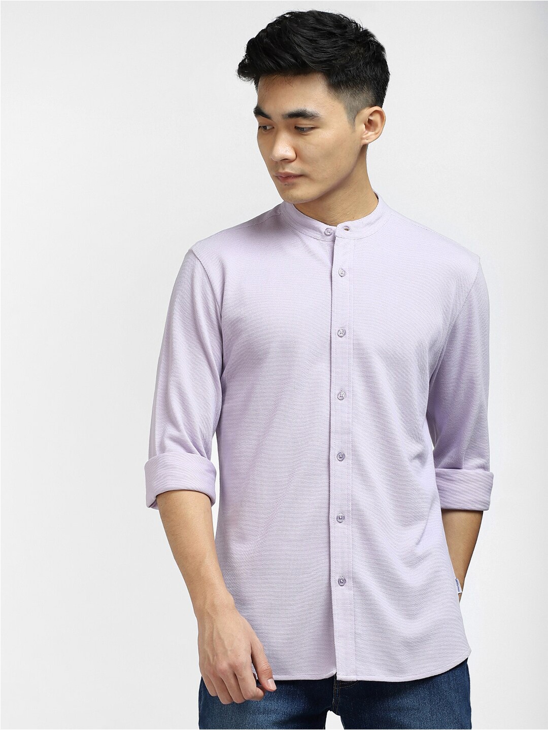 

Jack & Jones Men Casual Shirt, Purple