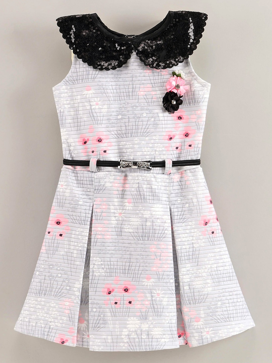 

Enfance Peplum Dress, Pink