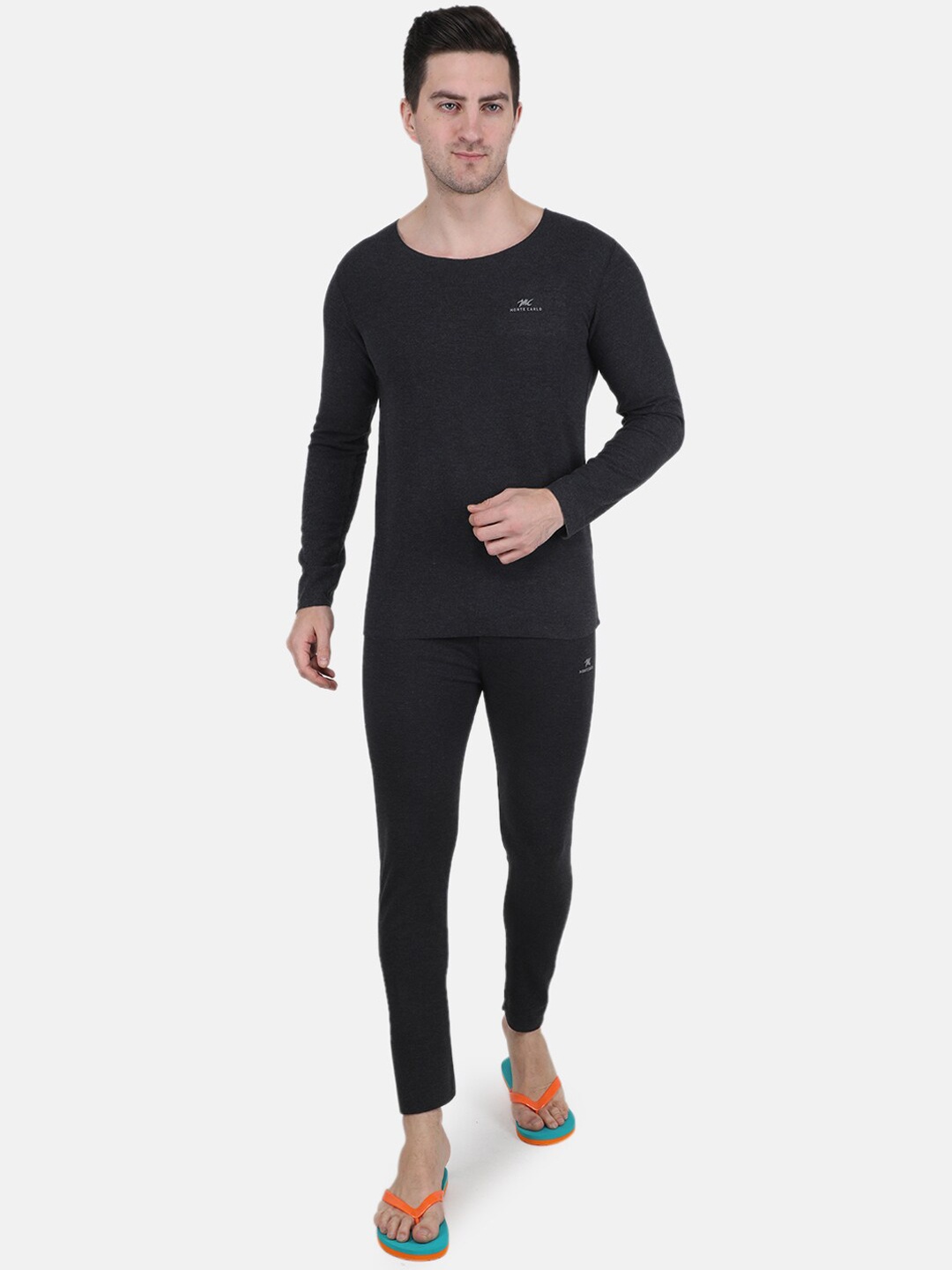

Monte Carlo Men Thermal Set, Grey