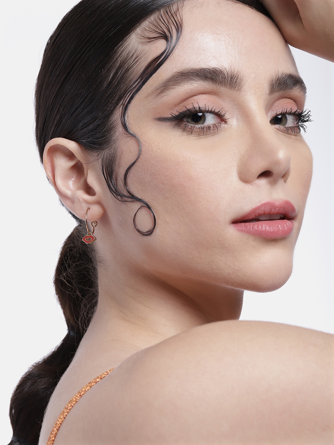 

DressBerry Set of 10 Earrings, Gold