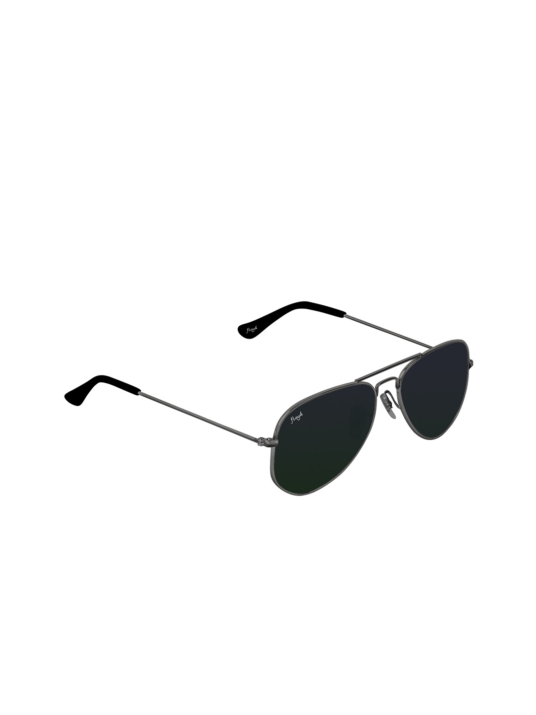 

Floyd Unisex Aviator Sunglasses with UV Protected Lens ZW123_Blk_Blk-Black