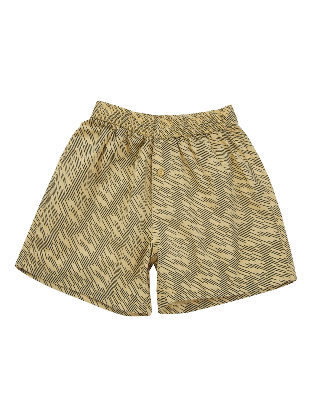 

Gini and Jony Boys Striped Cotton Shorts, Yellow