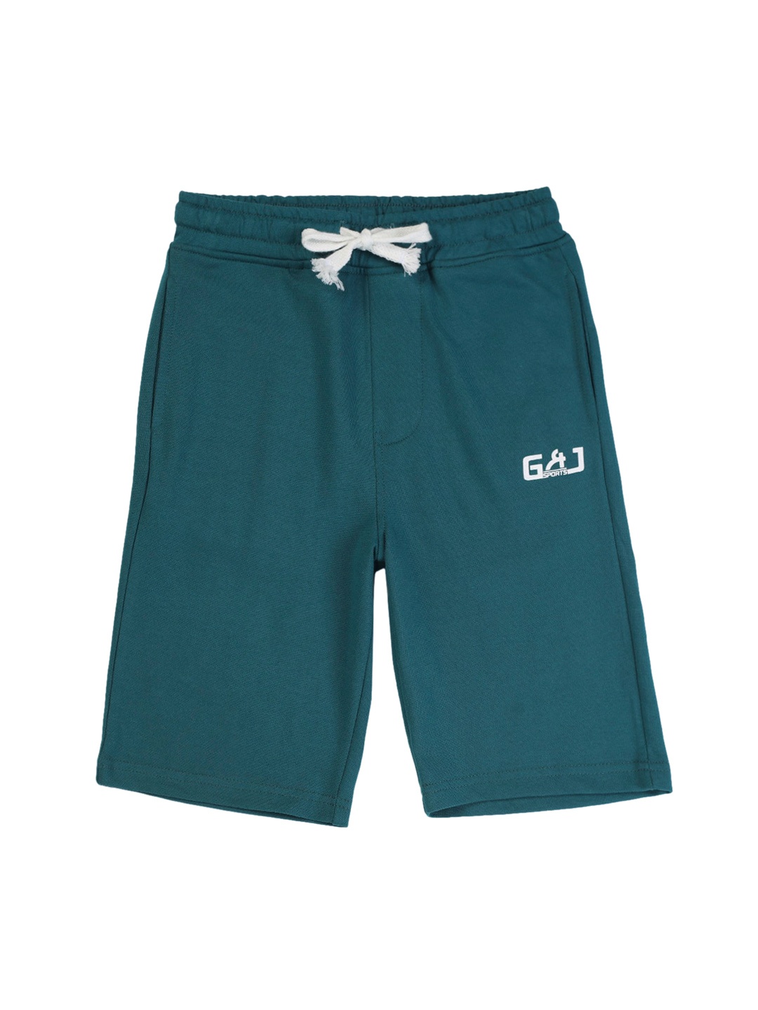 

Gini and Jony Boys Cotton Shorts, Teal