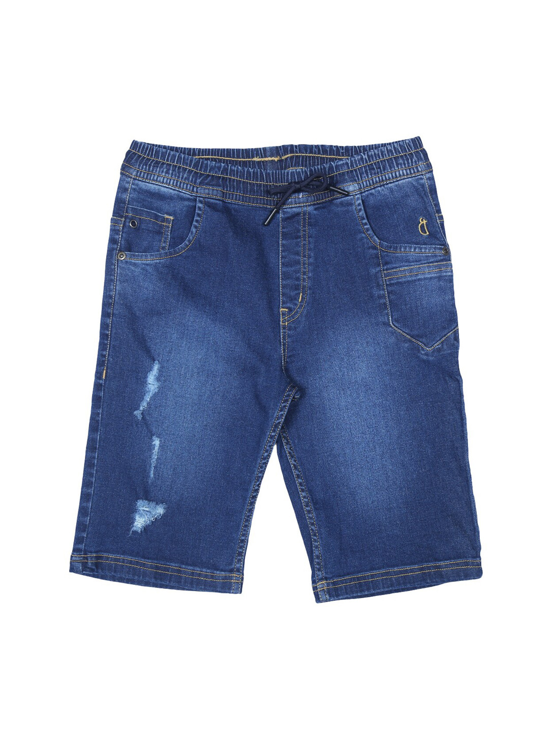 

Gini and Jony Boys Cotton Denim Shorts, Blue