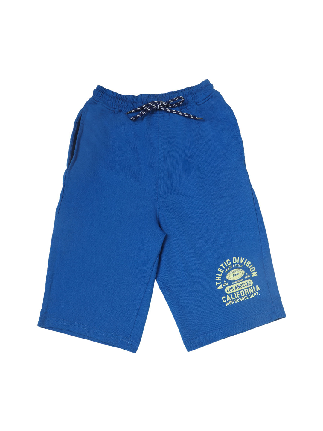 

Gini and Jony Boys Cotton Shorts, Blue