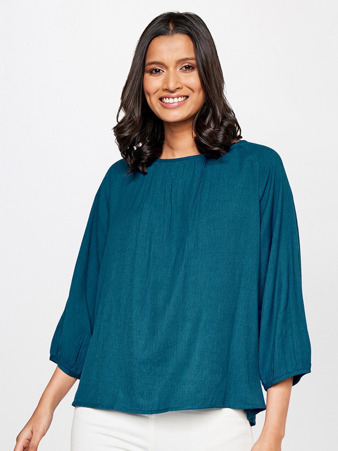 

AND A-Line Top, Blue