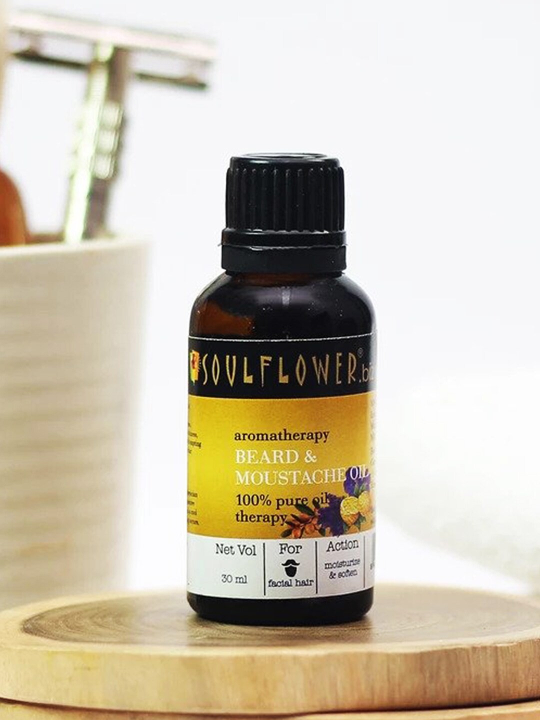 

Soulflower Beard & Moustache Oil 30 ml, Multi