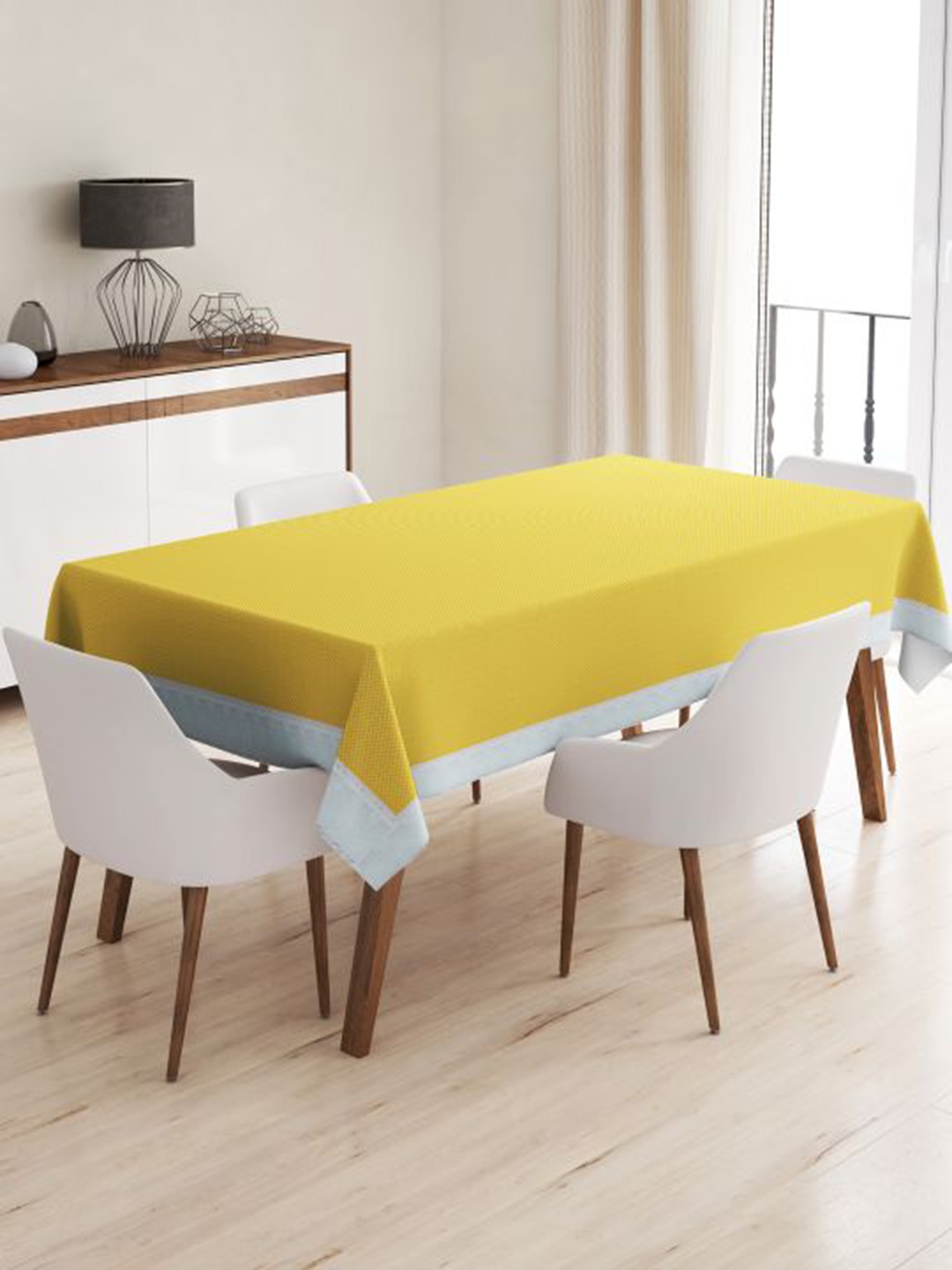 

BIANCA La-Italia Yellow Printed Anti-Slip Table Cover