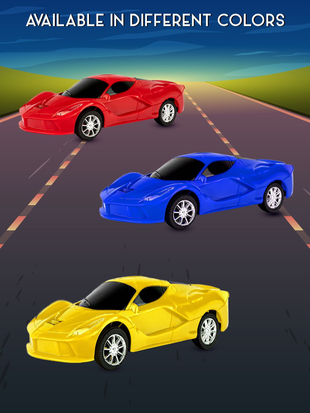 

WEMBLEY Kids Remote Control Racer Toy Car, Red