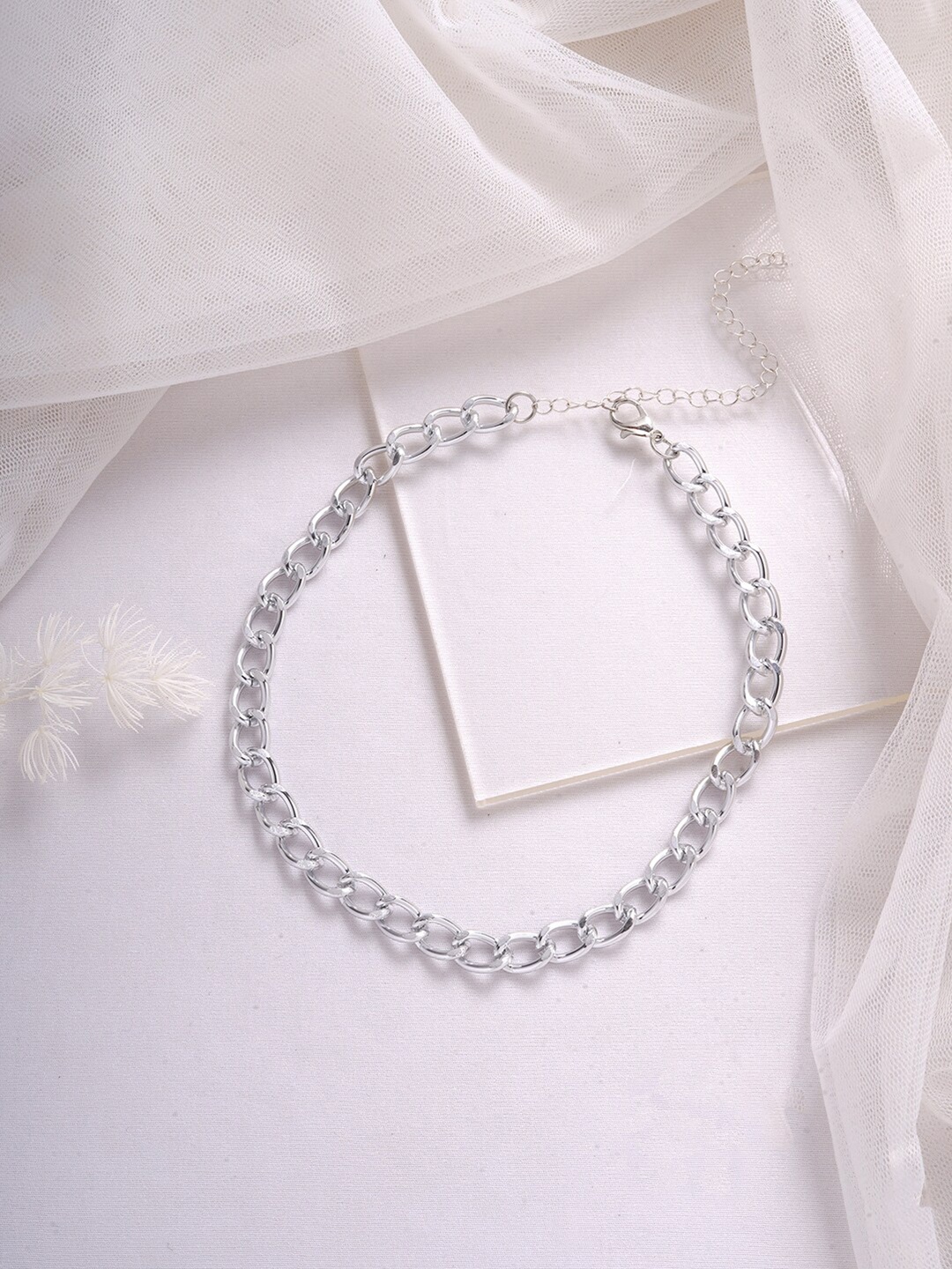 

JOKER & WITCH Women Silver-Plated Necklace