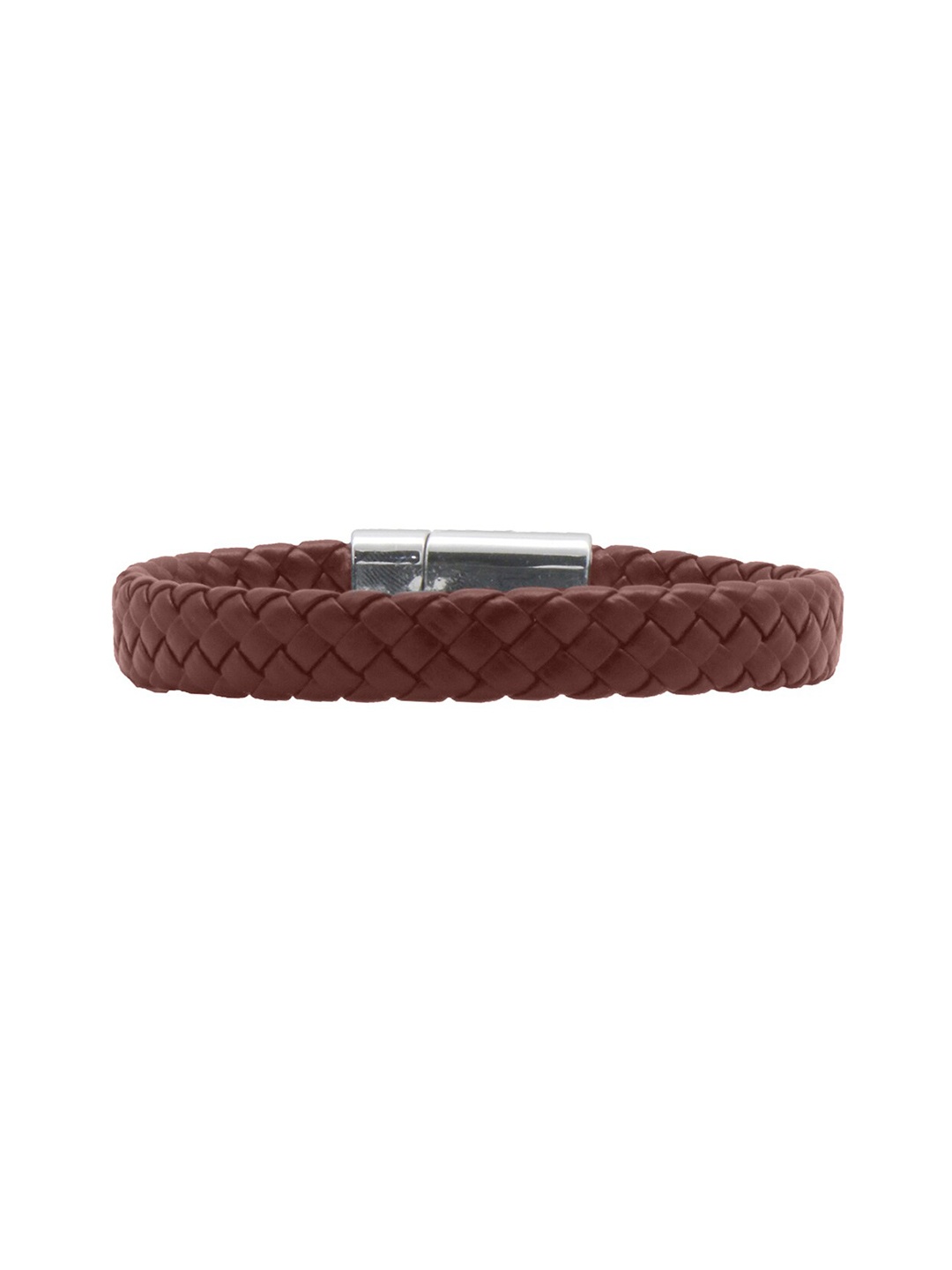 

JOKER & WITCH Men Leather Wraparound Bracelet, Brown