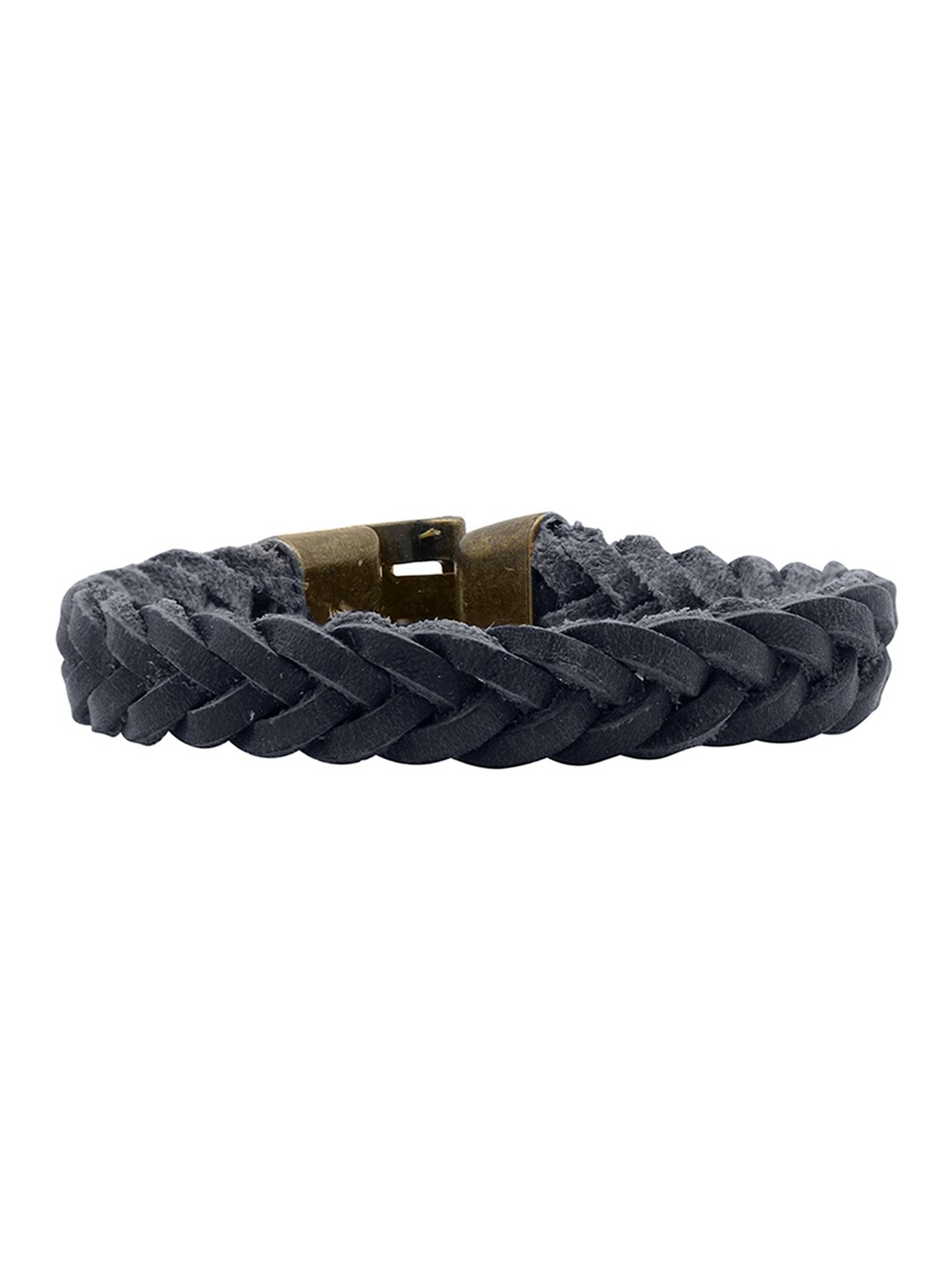 

JOKER & WITCH Men Leather Wraparound Bracelet, Blue