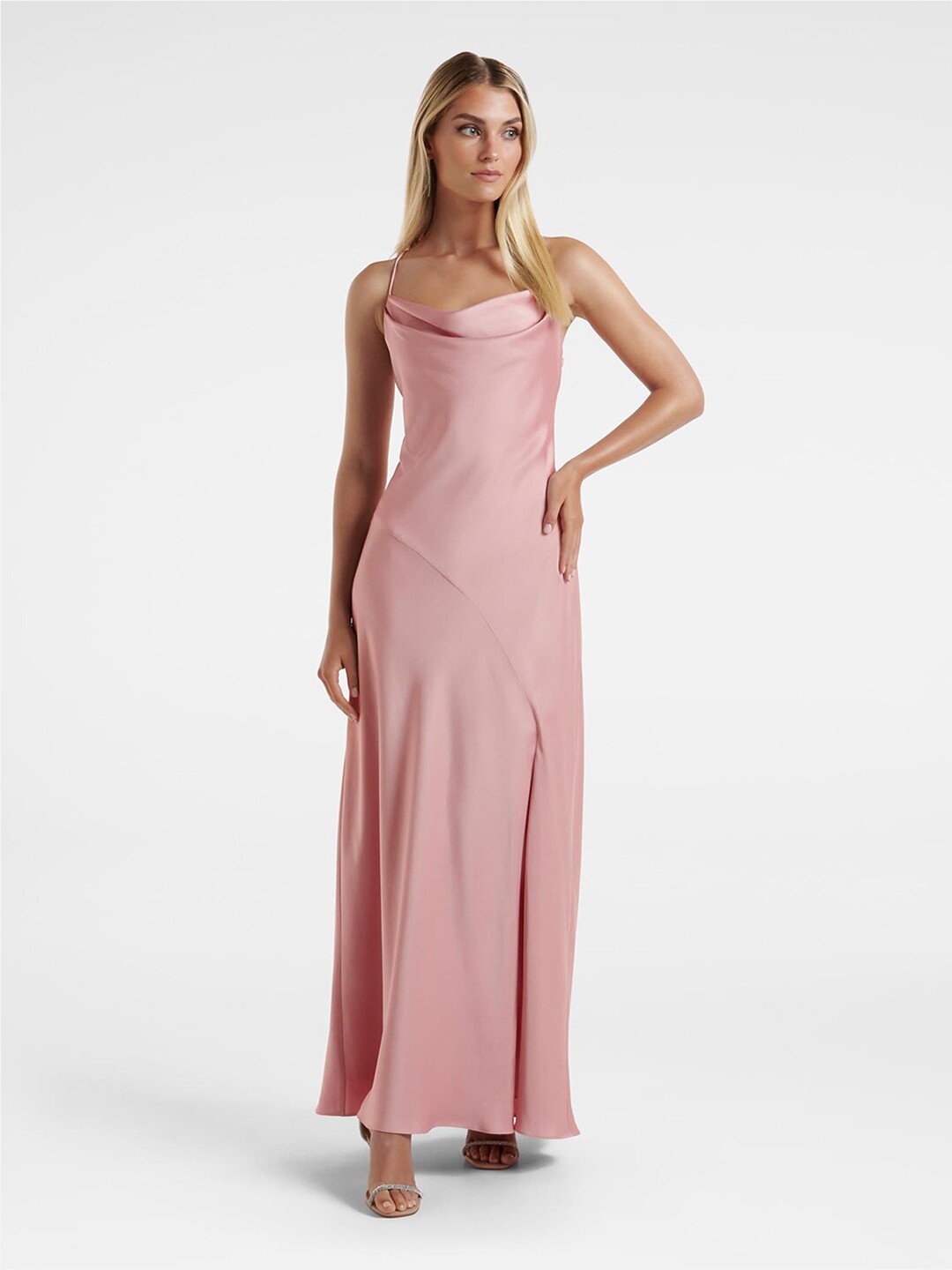 

Forever New Sleeveless Maxi Dress, Pink
