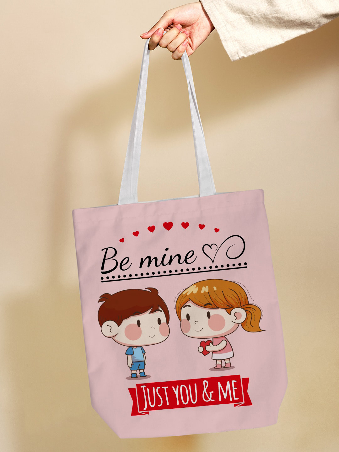 

Crazy Corner Printed Shopper Tote Bag, Pink