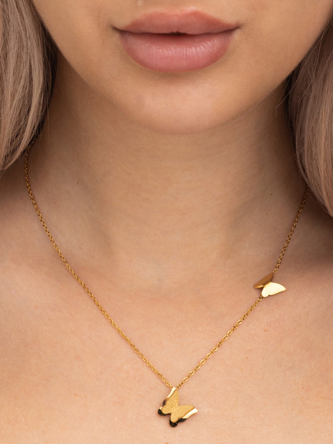 

PALMONAS Gold-Plated Necklace