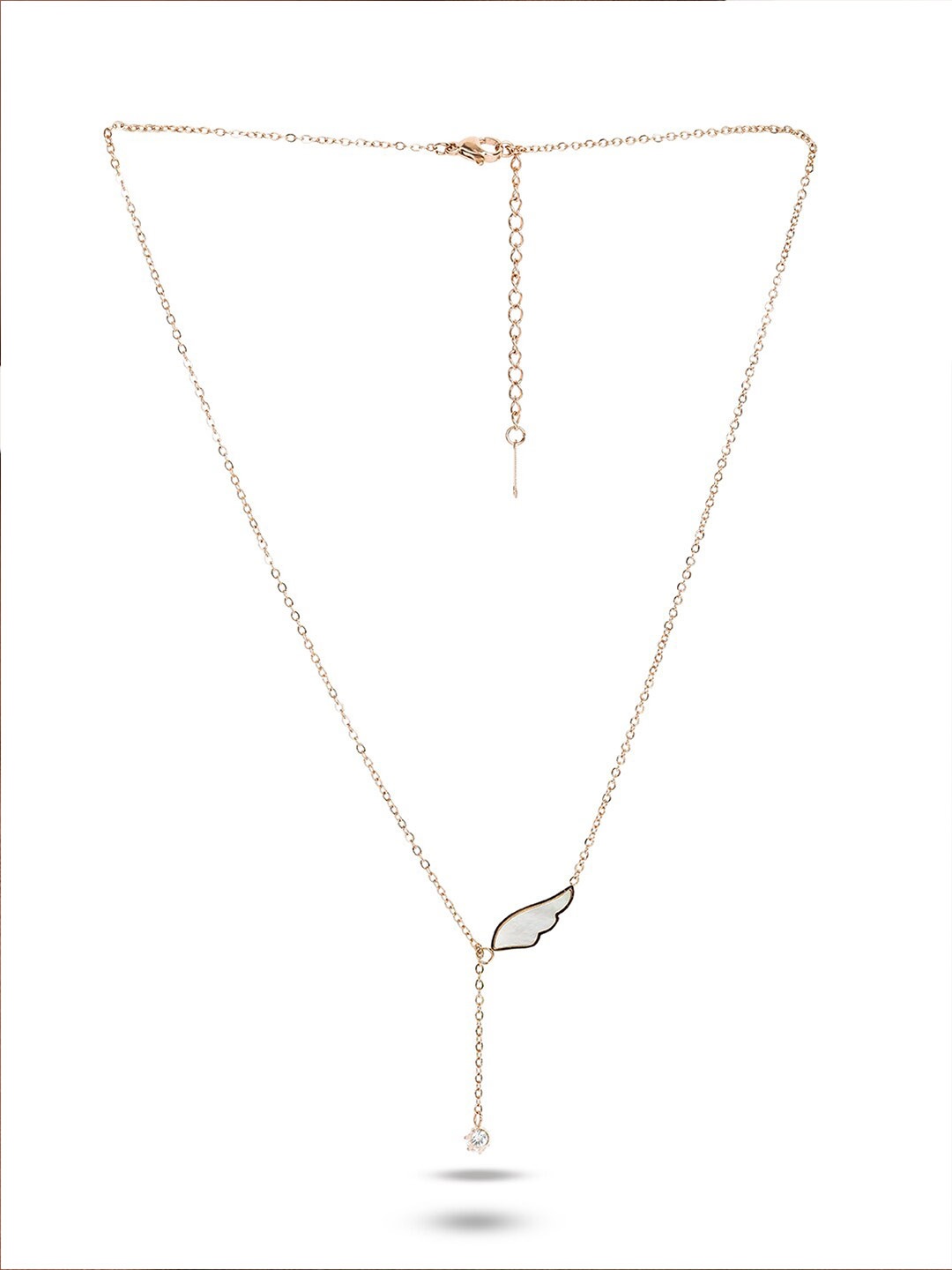 

PALMONAS 18k Rose Gold-Plated Necklace