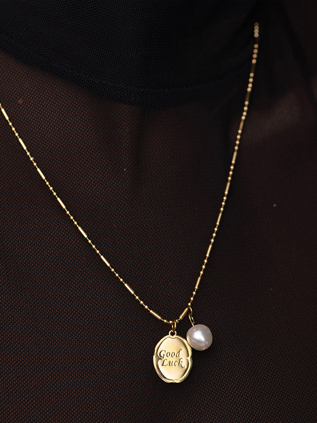 

PALMONAS Gold-Plated Necklace