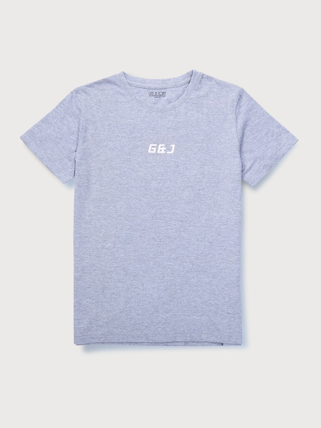 

Gini and Jony Boys Cotton T-shirt, Grey