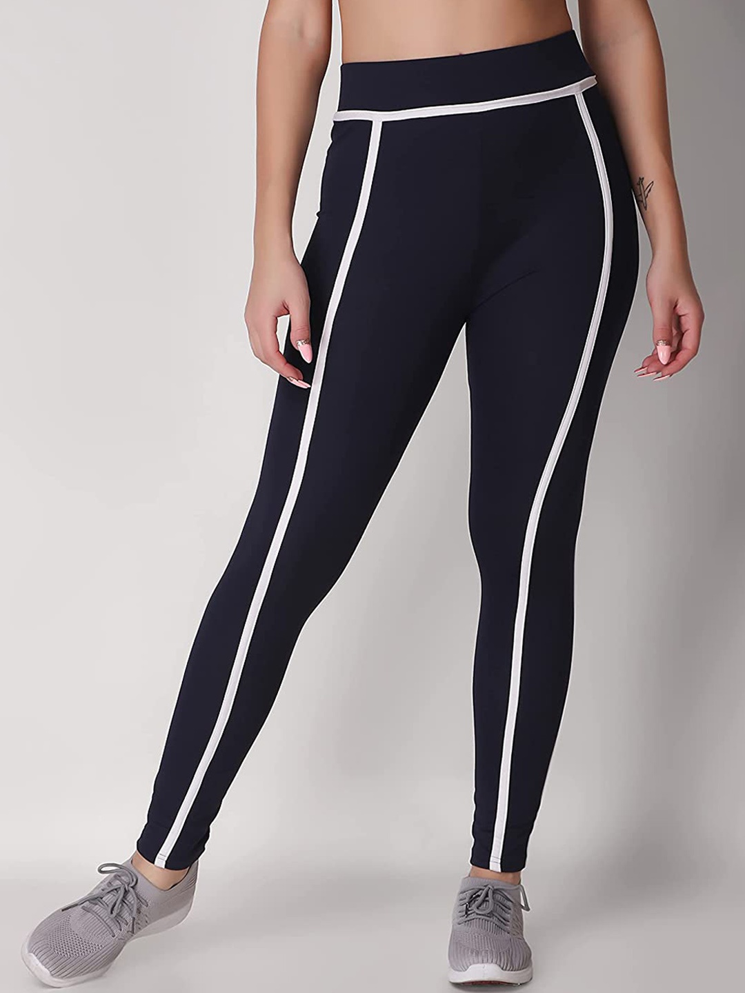 

Keepfit Women Ankle-Length Slim-fit Jeggings, Navy blue