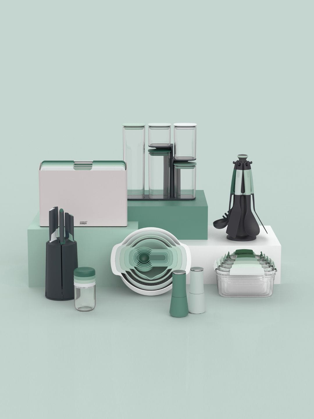 

Joseph Joseph Spiro Green Hand-Held Spiralizer