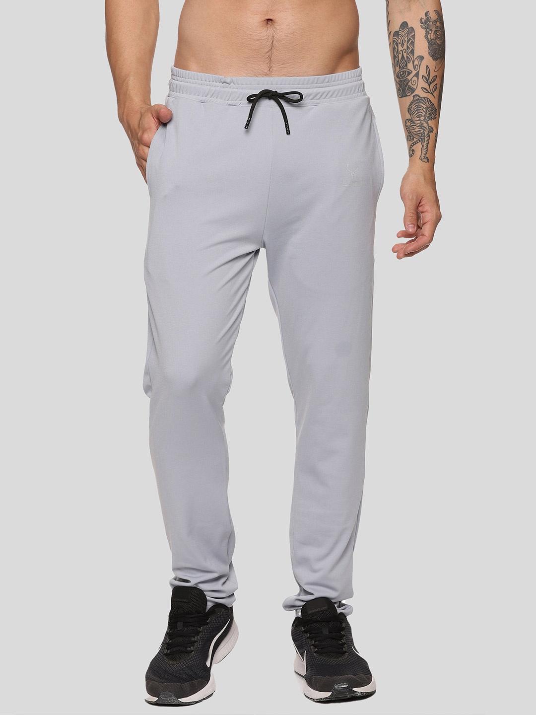 

Wildbrocket Men Anti Odour Track Pants, Grey