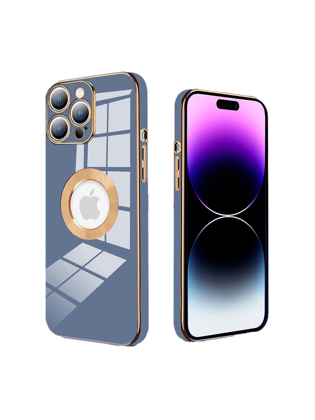 

Karwan iPhone 14 Pro Max Mobile Phone Back Case, Blue