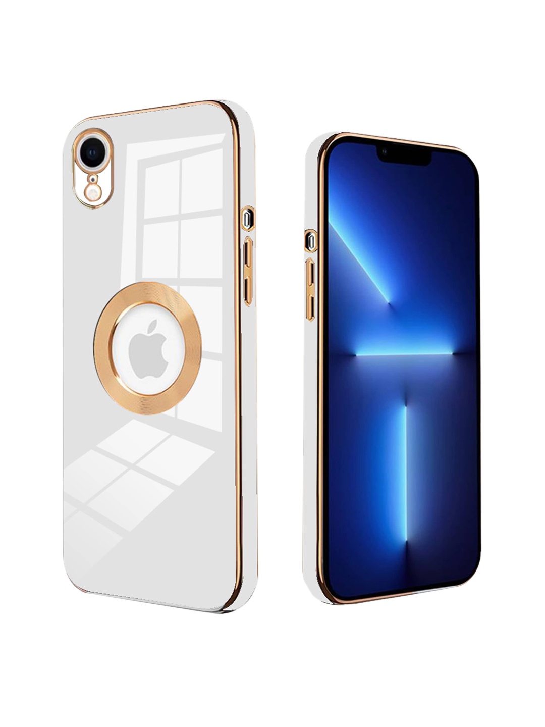 

Karwan Shock Proof Apple iPhone XR Phone Back Case, White