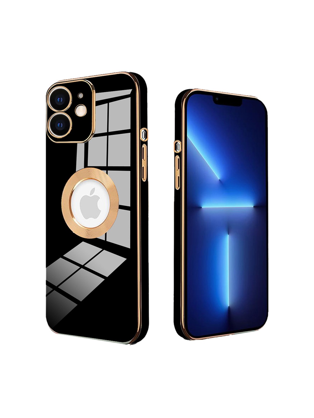 

Karwan Shock Proof Apple iPhone 11 Phone Back Case, Black