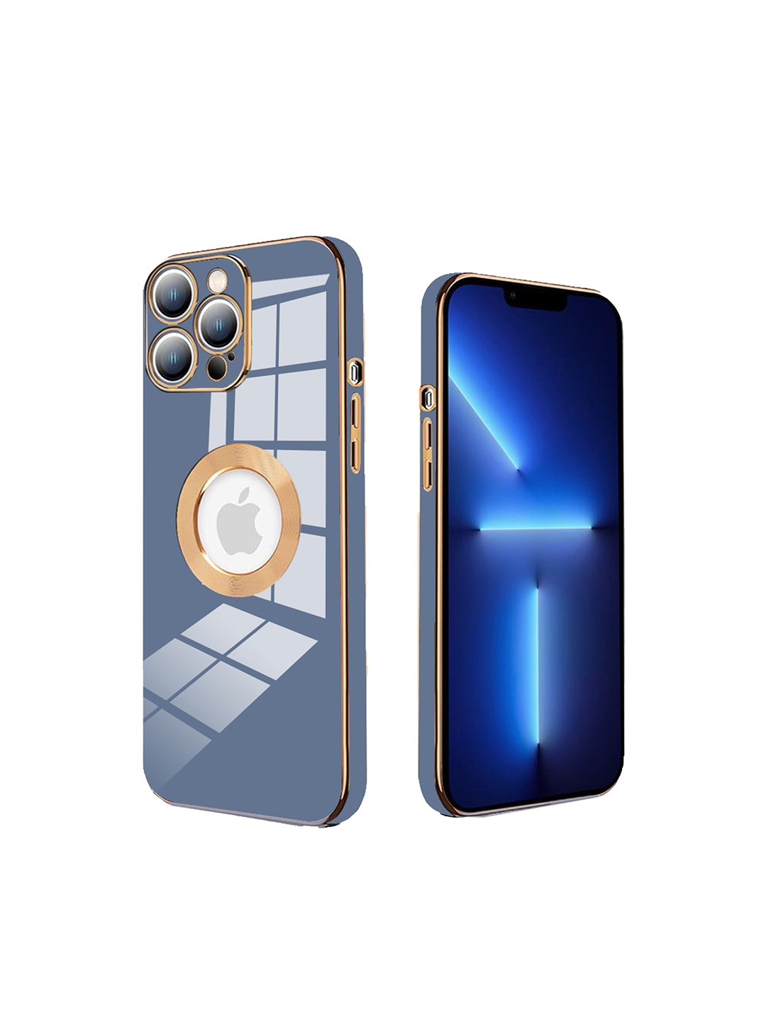 

Karwan Shock Proof Apple iPhone 12 Pro Max Phone Back Case, Blue
