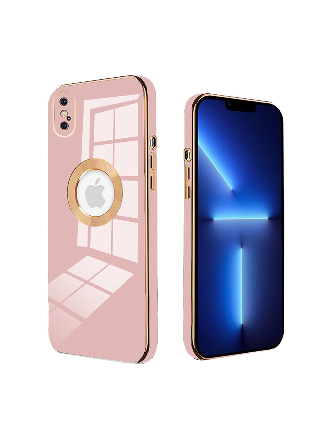 

Karwan Pink Shock Proof Apple iPhone XS Mobile Back Case