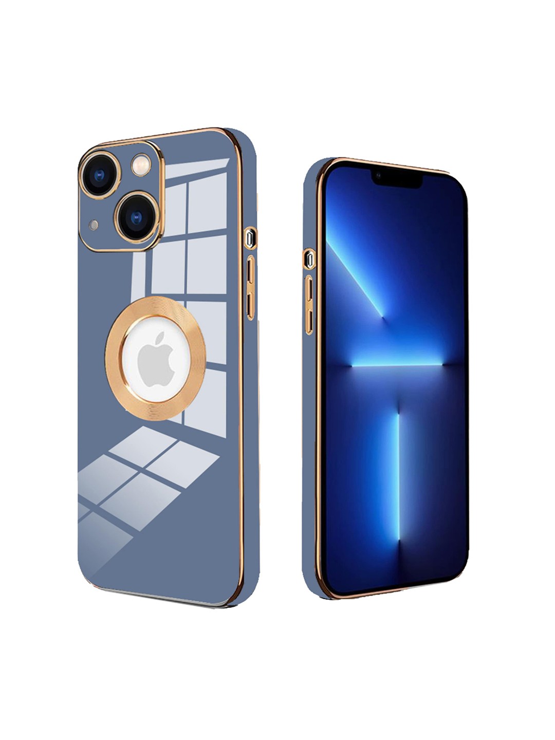 

Karwan Blue Shock Proof Apple iPhone 14 Plus Phone Back Case