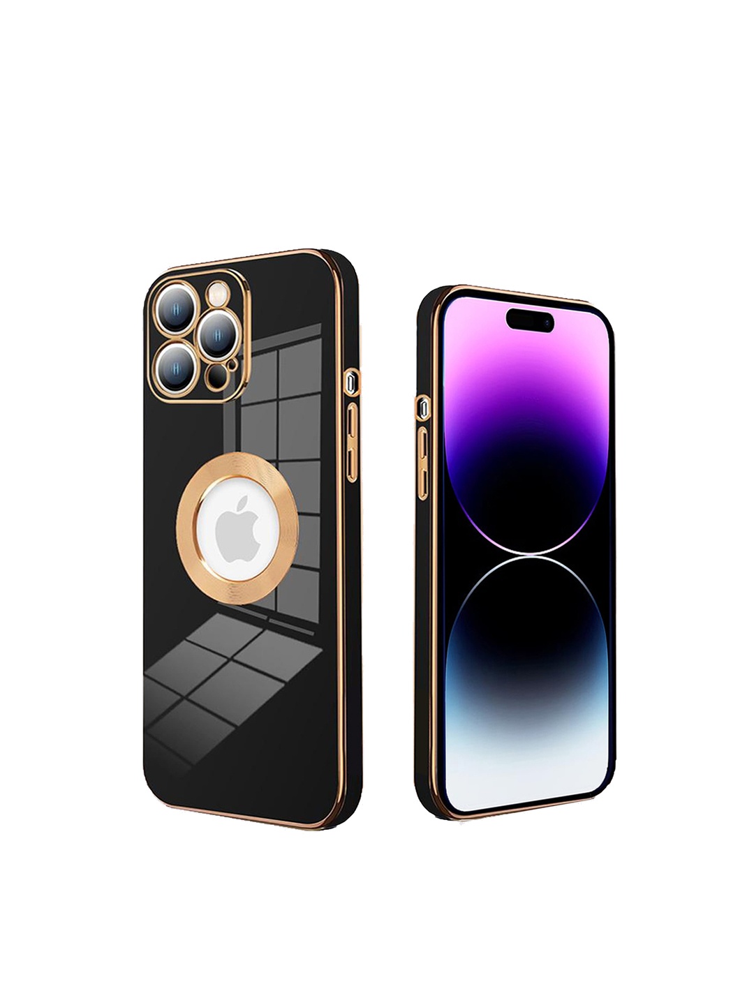 

Karwan Black Shock Proof Apple iPhone 14 Pro Phone Back Case
