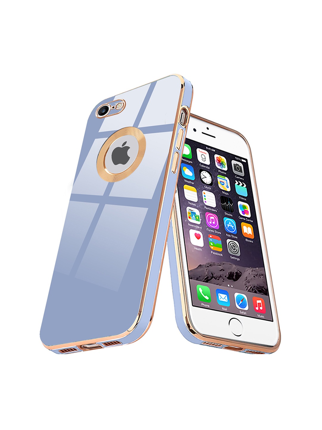 

Karwan Blue Shockproof iPhone 7 Mobile Back Case