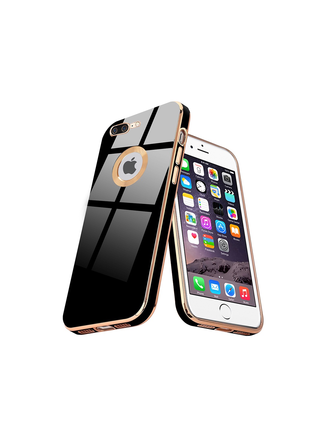 

Karwan Shock Proof iPhone 7 Plus Back Case, Black